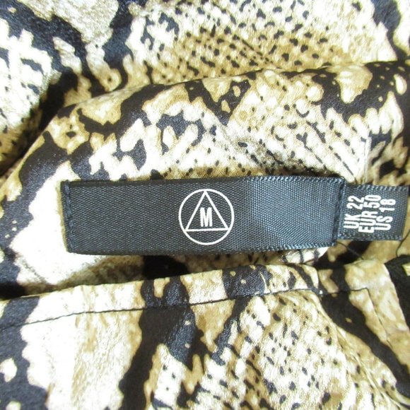 Missguided Oversized Bomber Jacket Python Snake - Picture 5 of 8